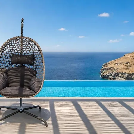 Syneti Horizon - Infinity Pool & Sea Views * Andros Town